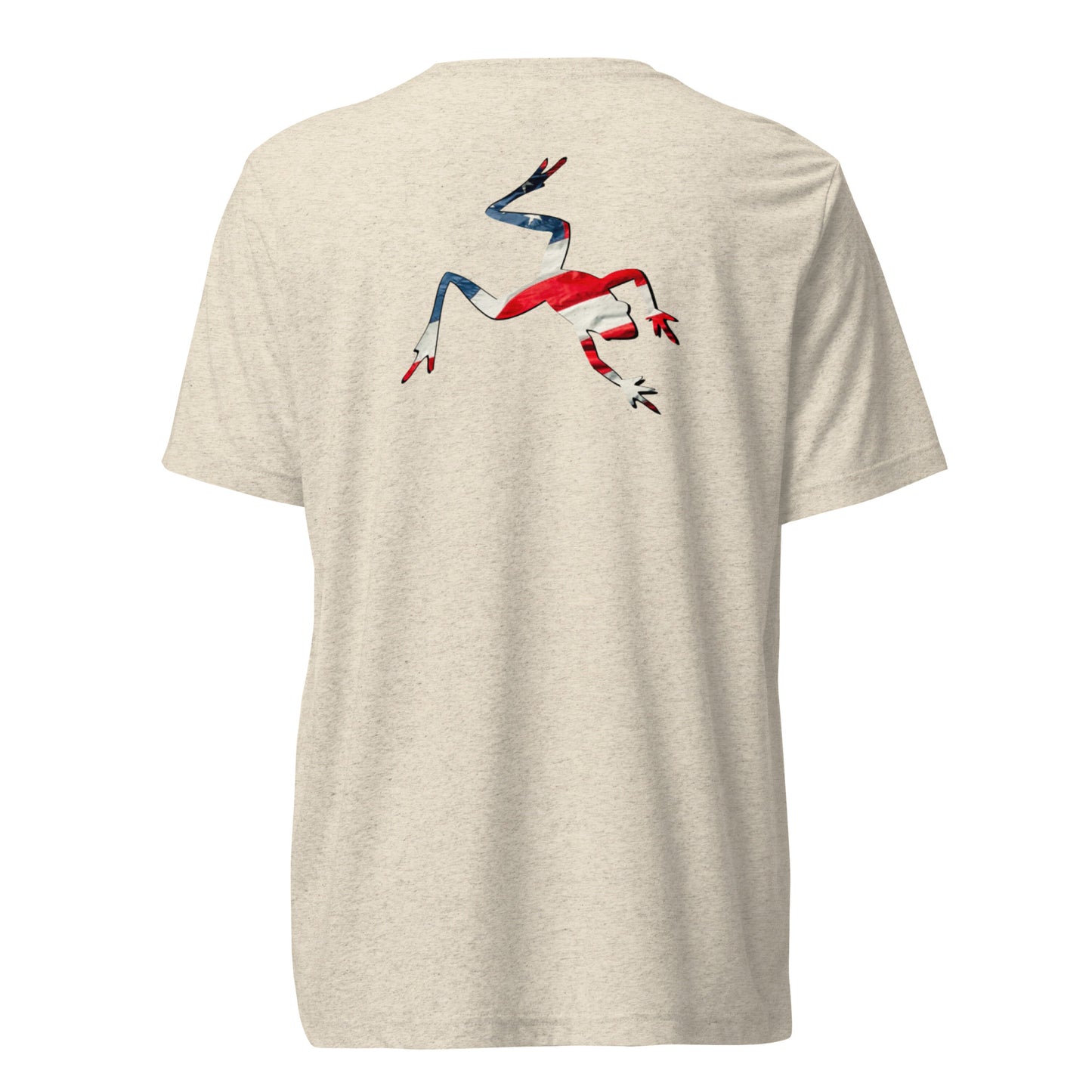 American Frog in Oatmeal Short Sleeve T-Shirt