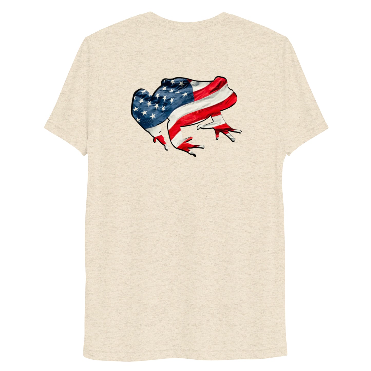 American Frog in Oatmeal Short Sleeve T-Shirt