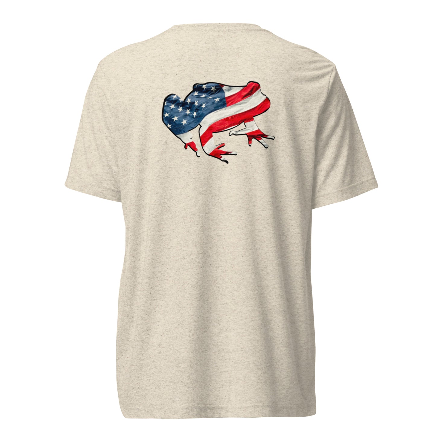 American Frog in Oatmeal Short Sleeve T-Shirt