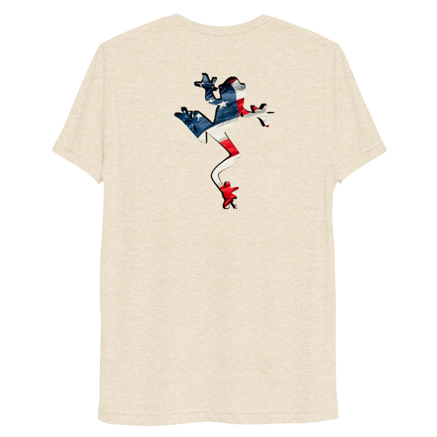 American Frog in Oatmeal Short Sleeve T-Shirt