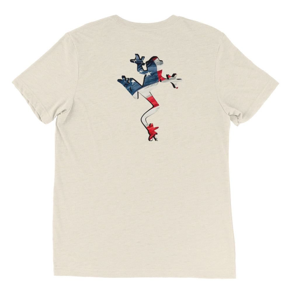 American Frog in Oatmeal Short Sleeve T-Shirt