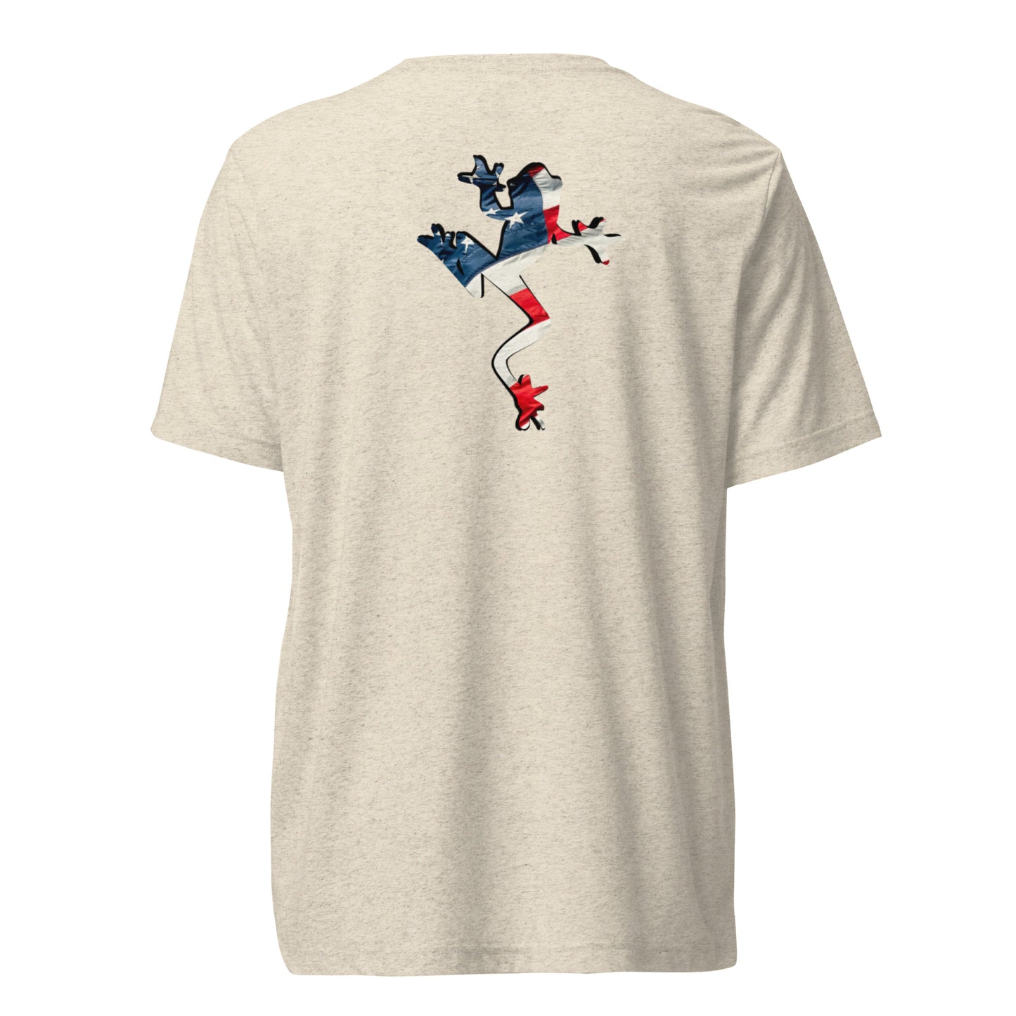 American Frog in Oatmeal Short Sleeve T-Shirt