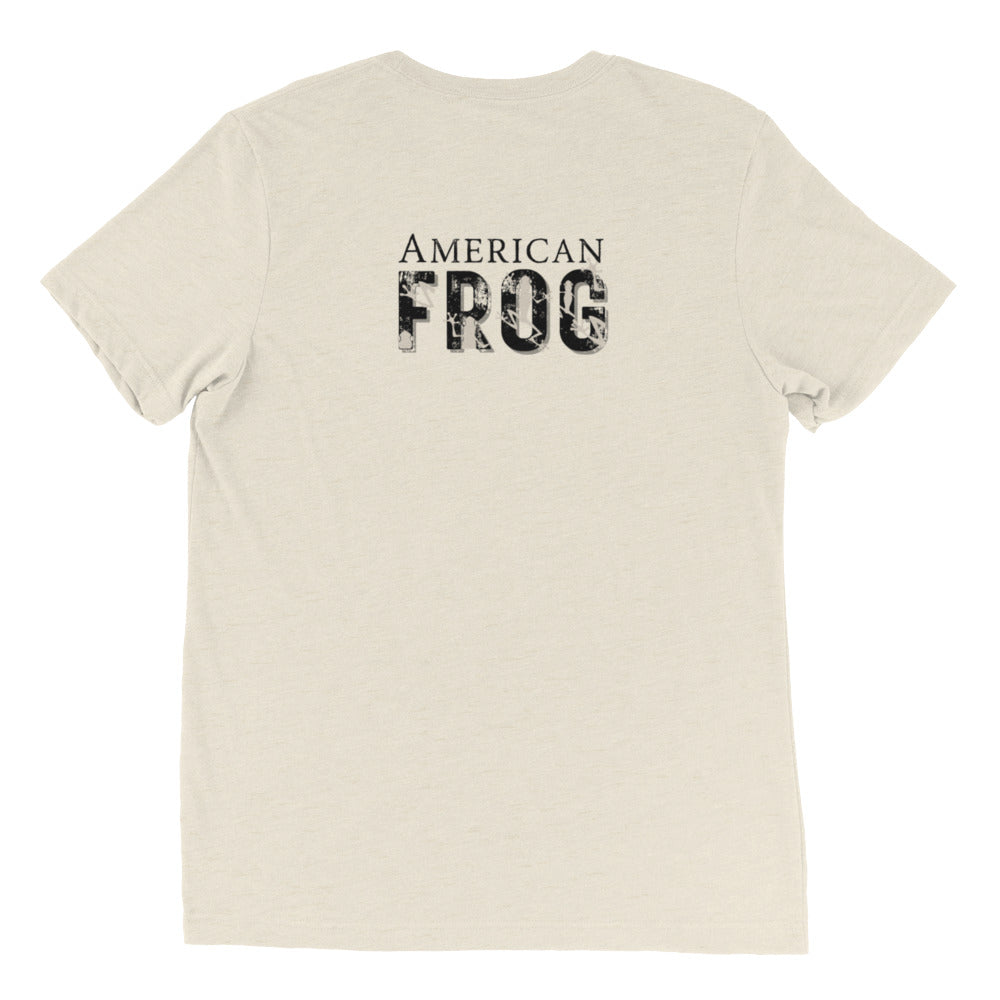 American Frog in Oatmeal Short Sleeve T-Shirt