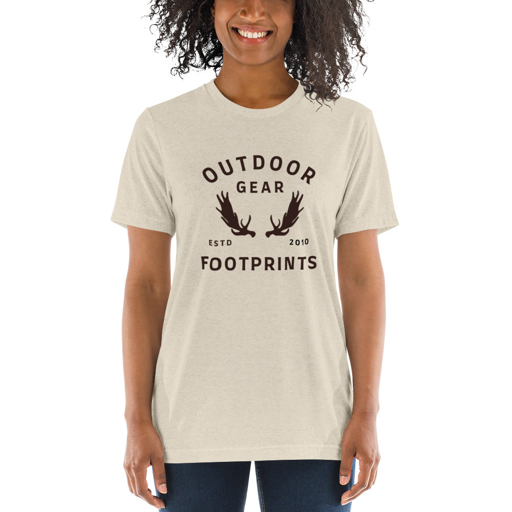 Outdoor Gear- Moose Antlers Short Sleeve T-Shirt