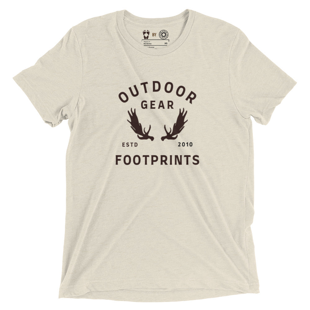 Outdoor Gear- Moose Antlers Short Sleeve T-Shirt