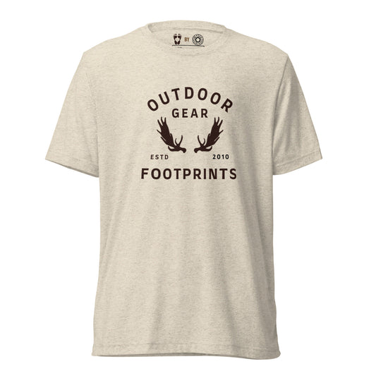 Outdoor Gear- Moose Antlers Short Sleeve T-Shirt