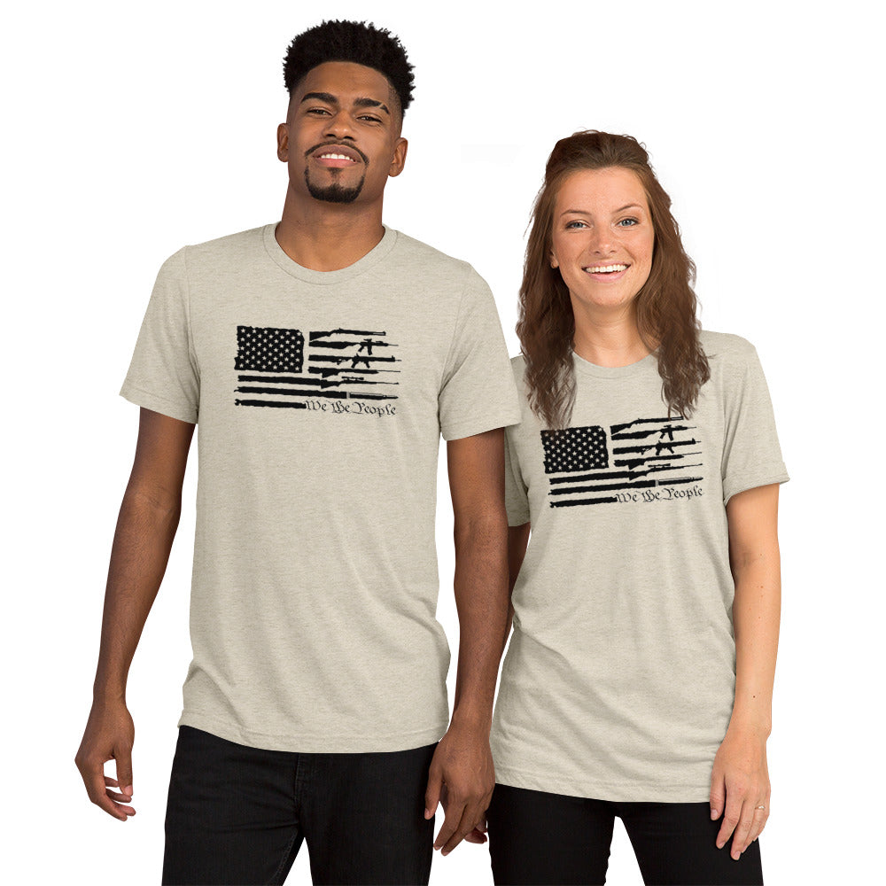 We the People American Flag Short Sleeve T-Shirt