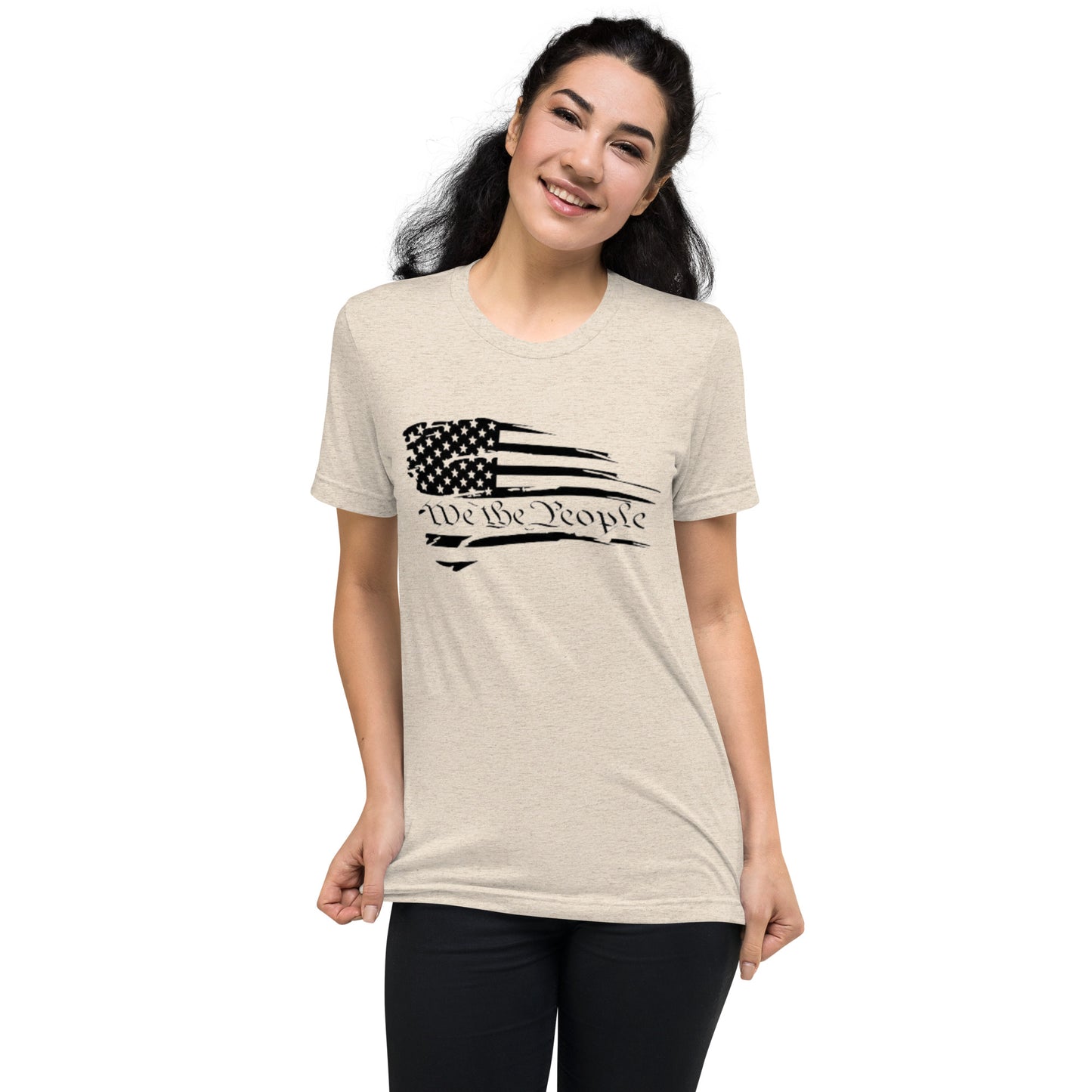 We the People American Flag Short Sleeve T-Shirt