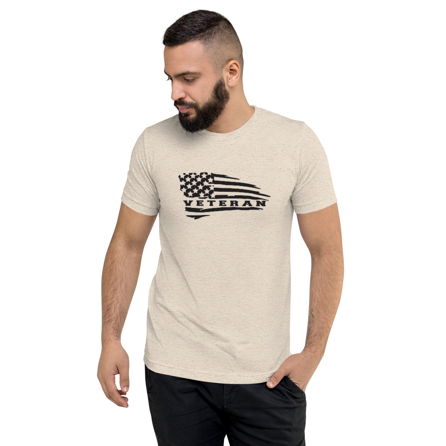 Veteran American Flag Short Sleeve T-Shirt