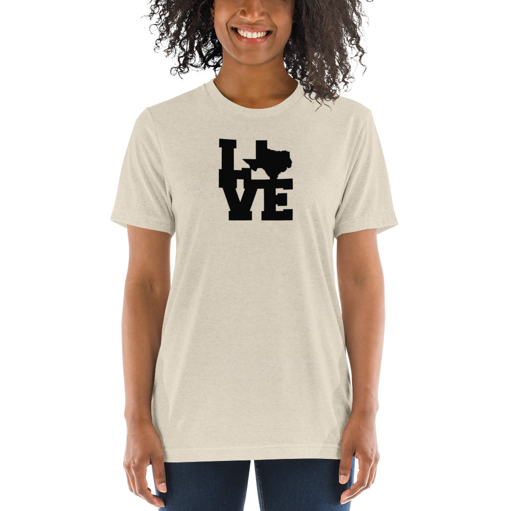 Texas Love Short Sleeve T-Shirt