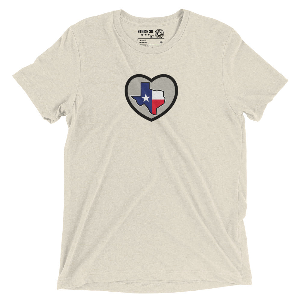 Texas Heart Short Sleeve T-Shirt