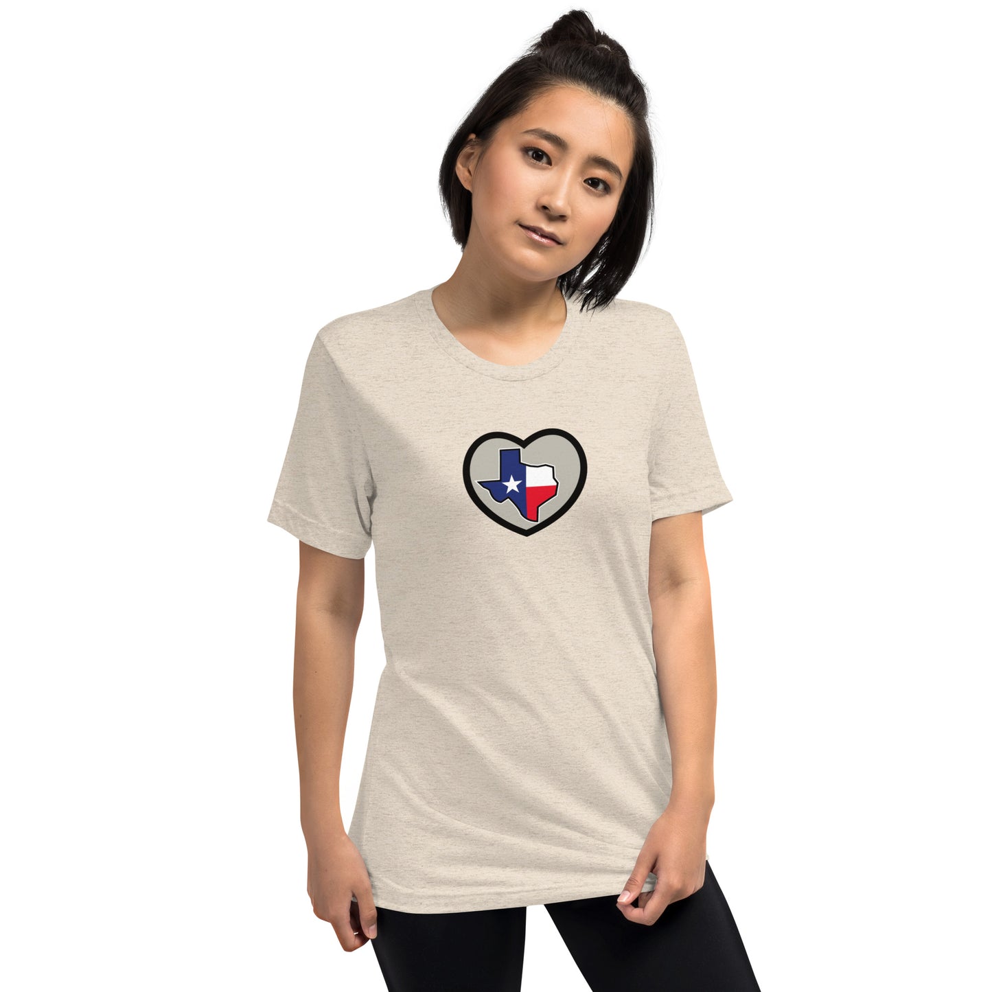 Texas Heart Short Sleeve T-Shirt