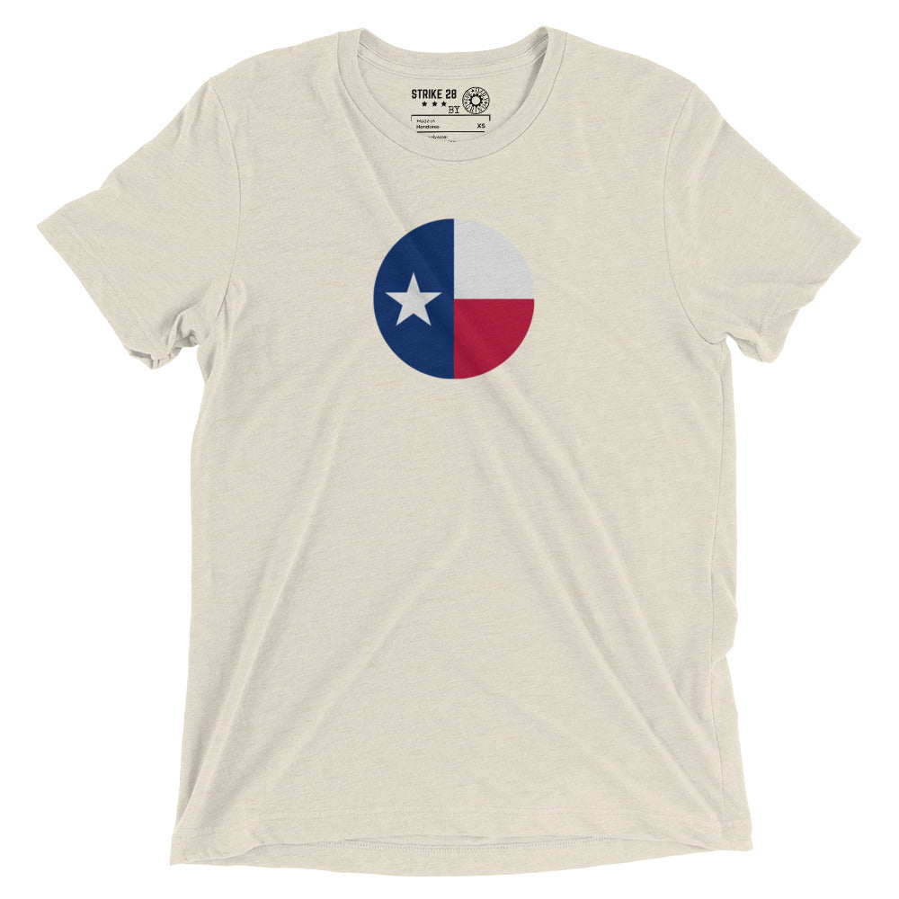 Circle Texas Flag Short Sleeve T-Shirt