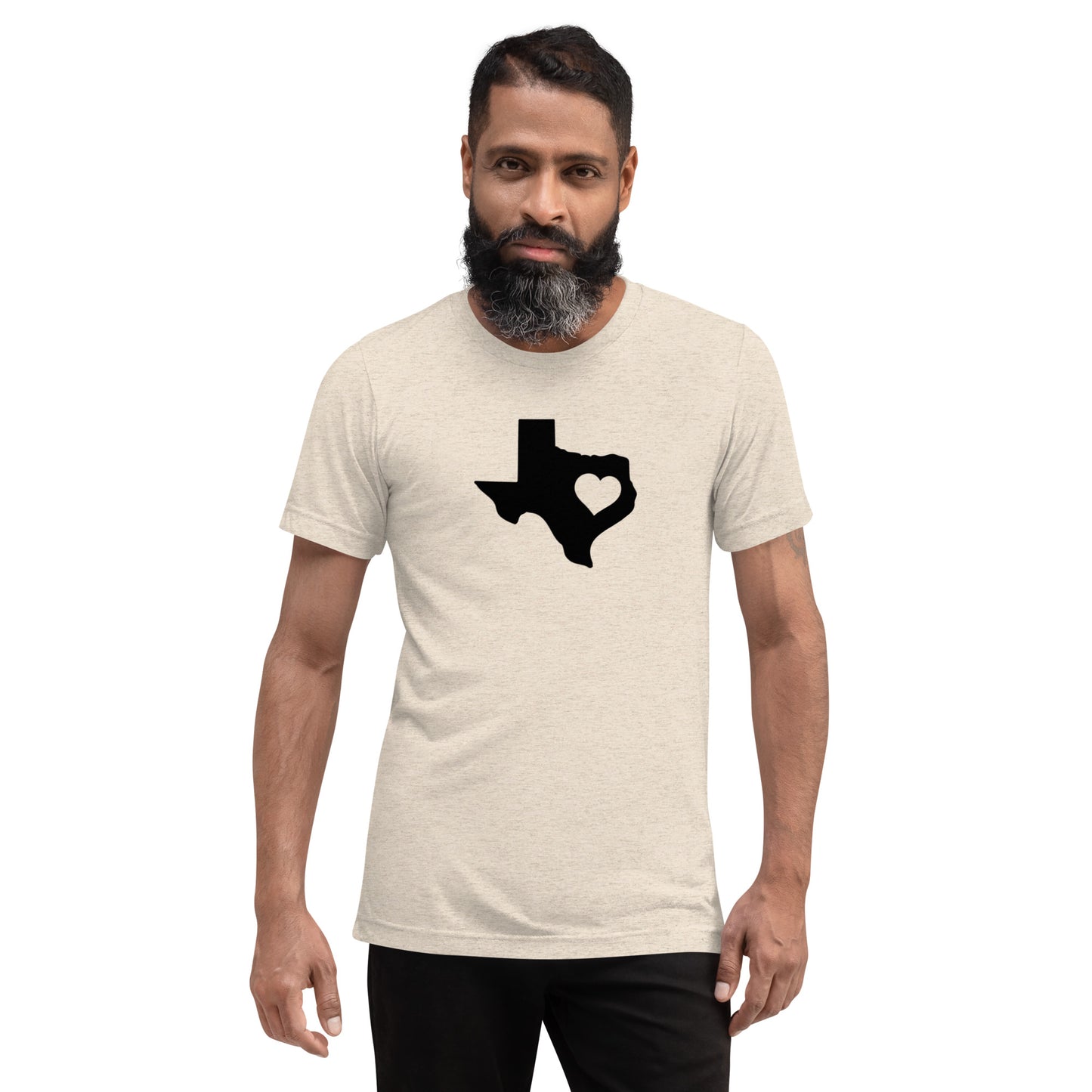 Texas State Heart Short Sleeve T-Shirt