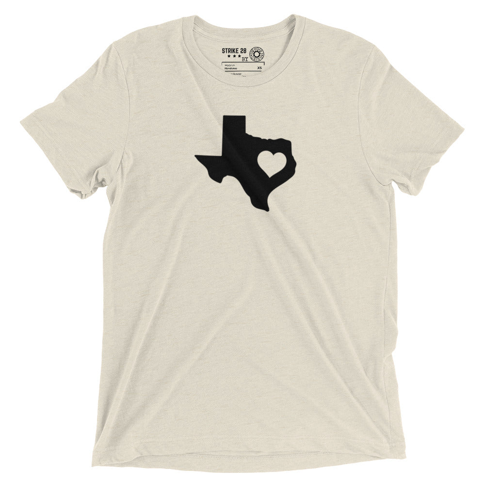 Texas State Heart Short Sleeve T-Shirt