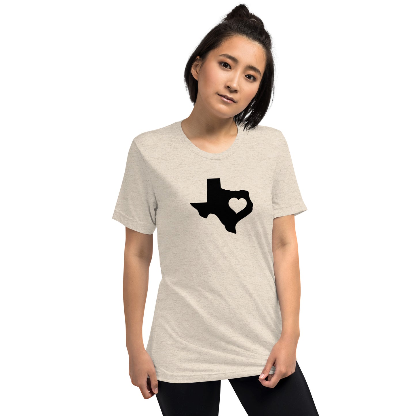 Texas State Heart Short Sleeve T-Shirt