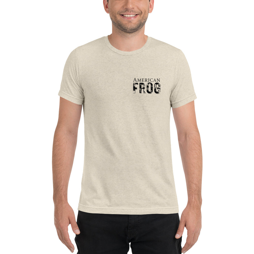 American Frog in Oatmeal Short Sleeve T-Shirt