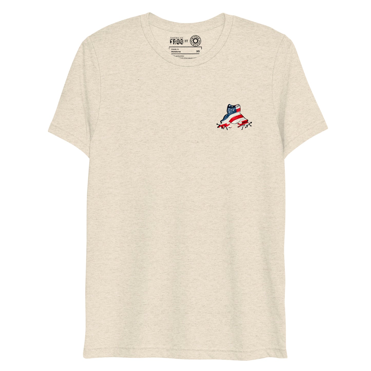 American Frog in Oatmeal Short Sleeve T-Shirt