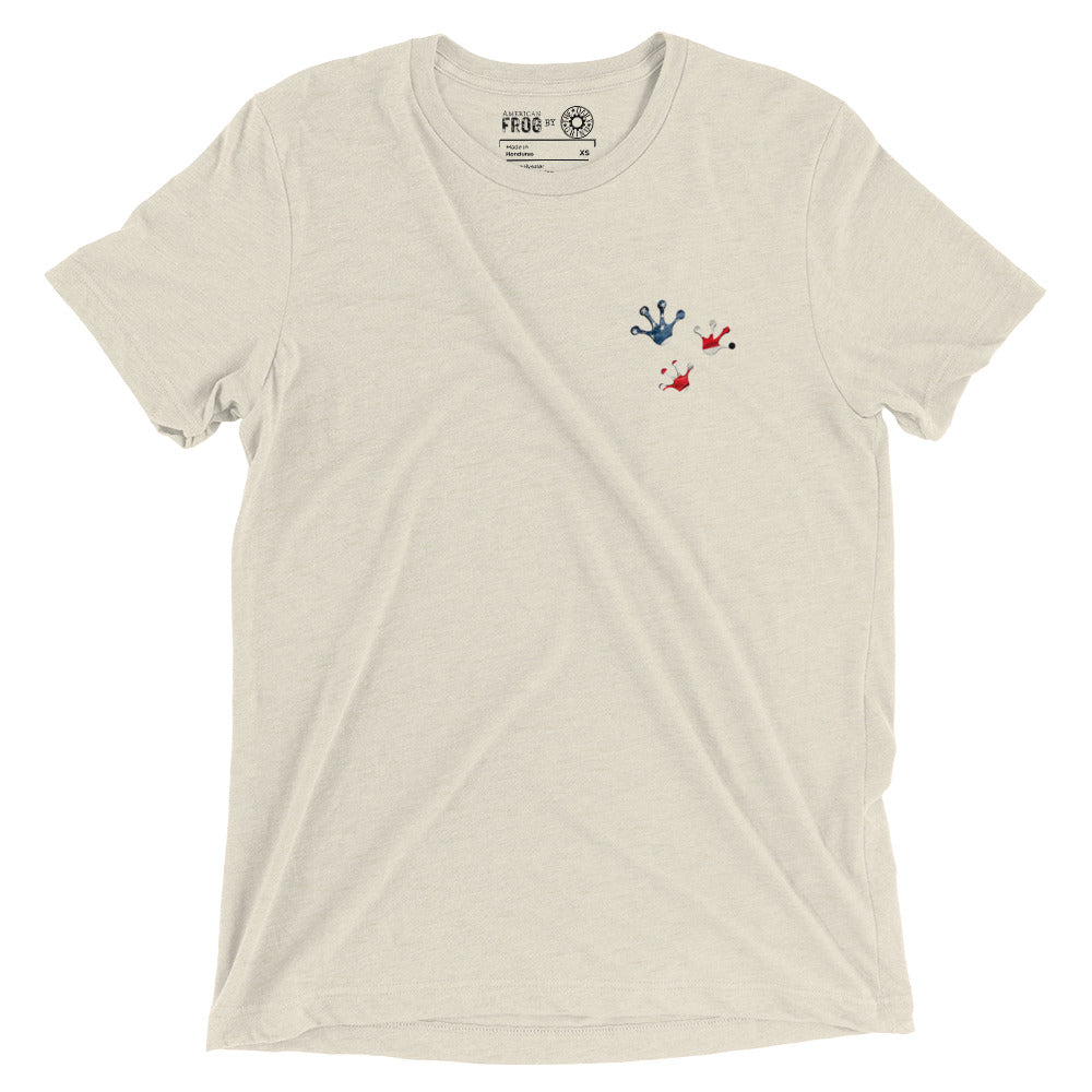 American Frog in Oatmeal Short Sleeve T-Shirt