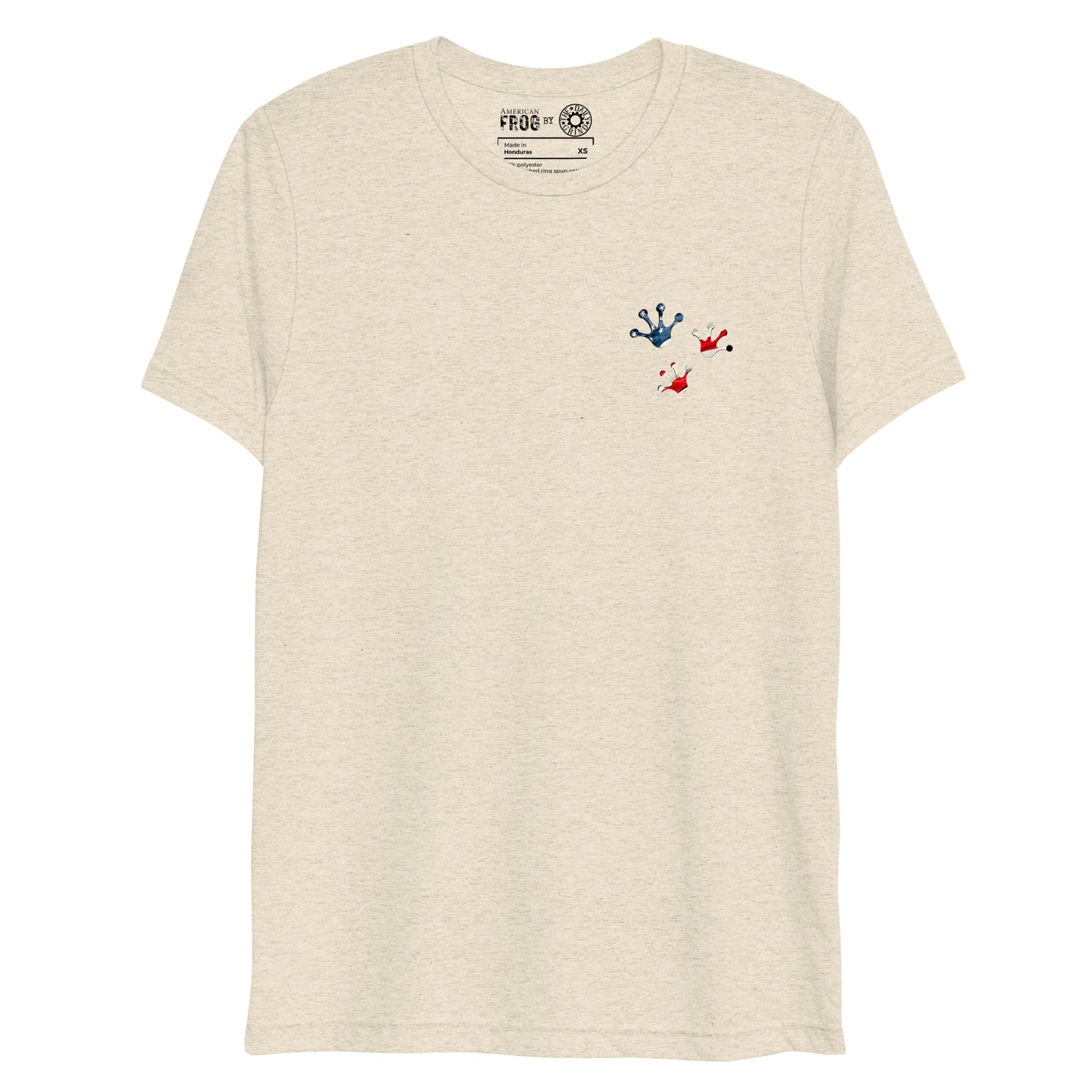 American Frog in Oatmeal Short Sleeve T-Shirt