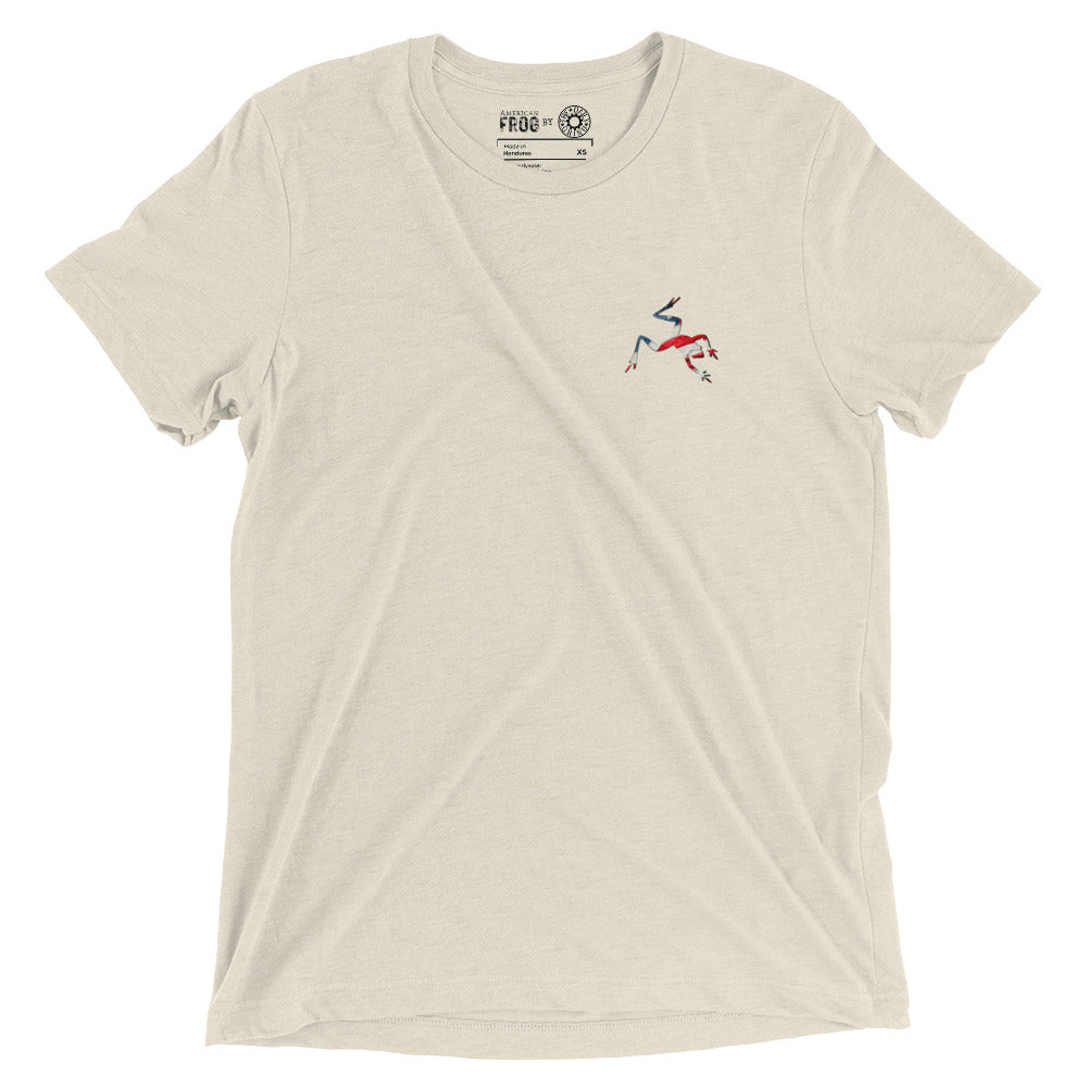 American Frog in Oatmeal Short Sleeve T-Shirt