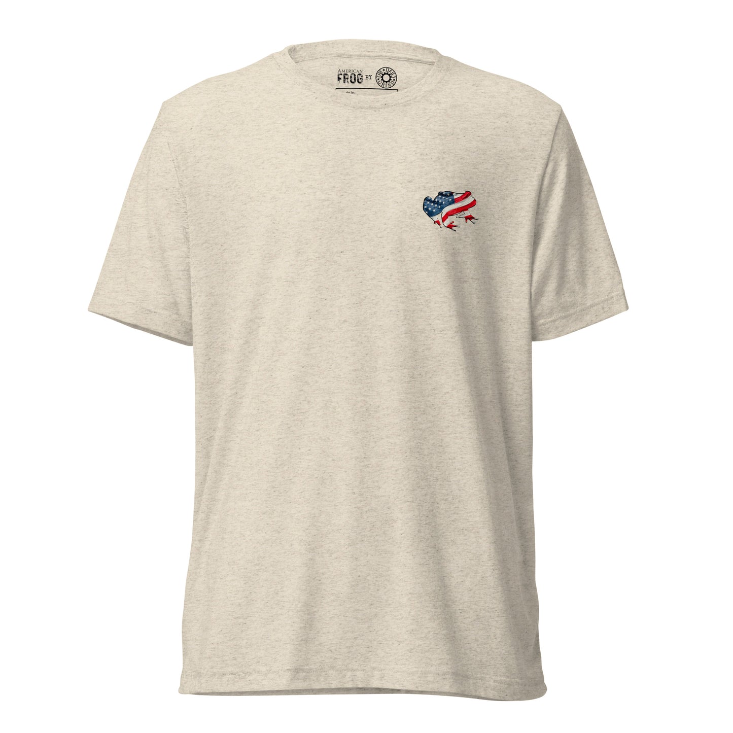 American Frog in Oatmeal Short Sleeve T-Shirt