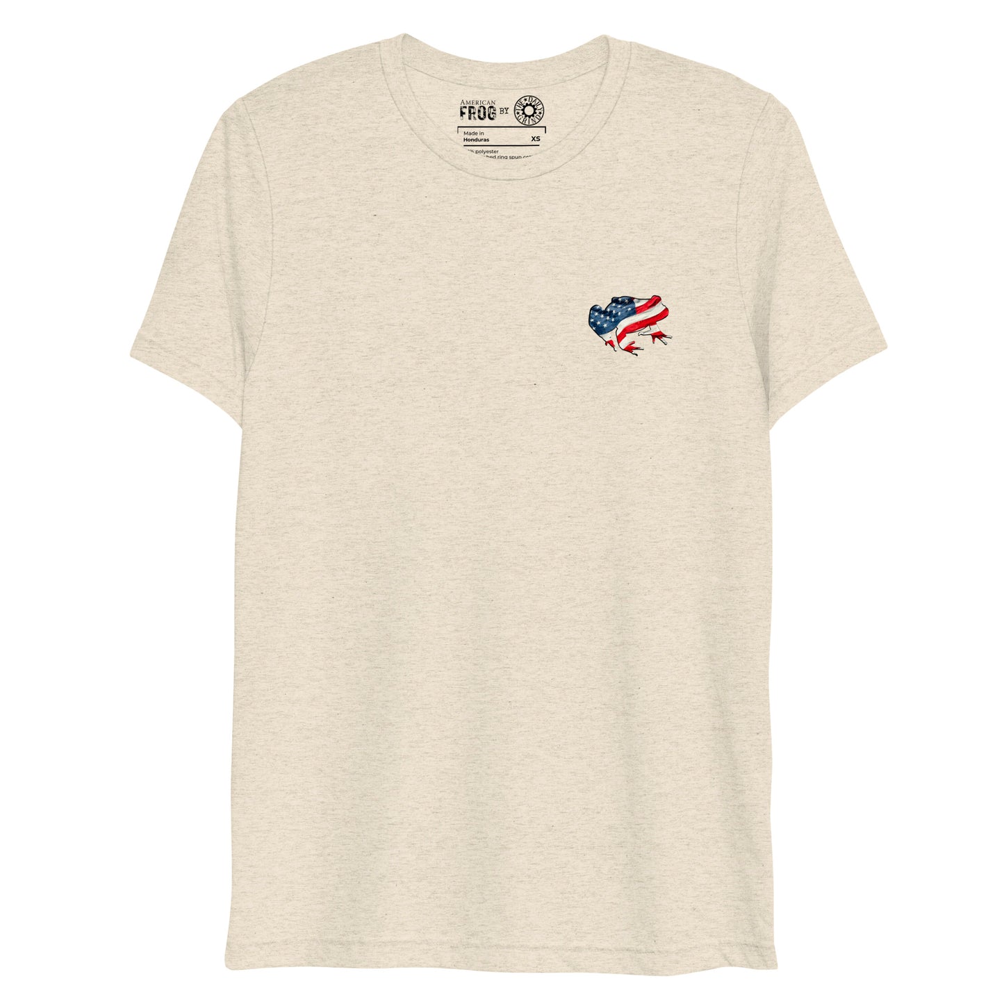 American Frog in Oatmeal Short Sleeve T-Shirt