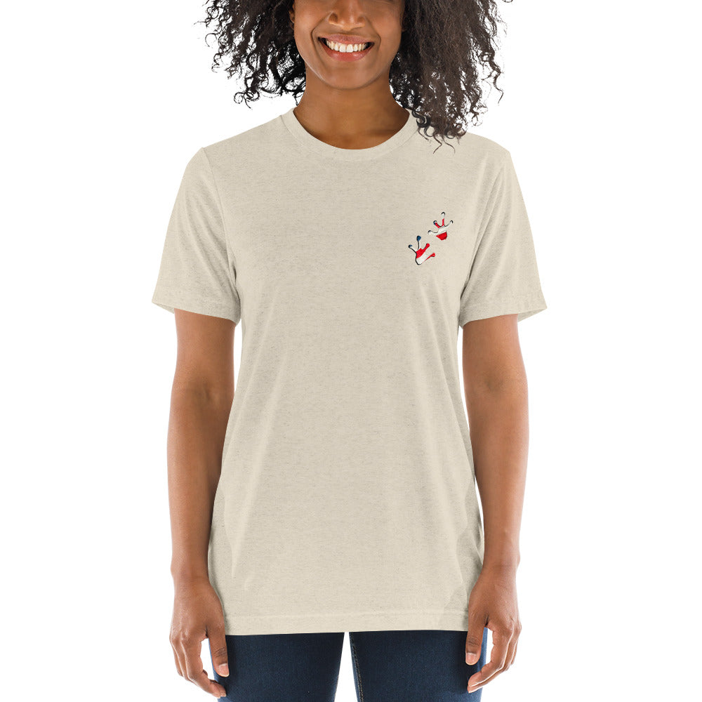 American Frog in Oatmeal Short Sleeve T-Shirt