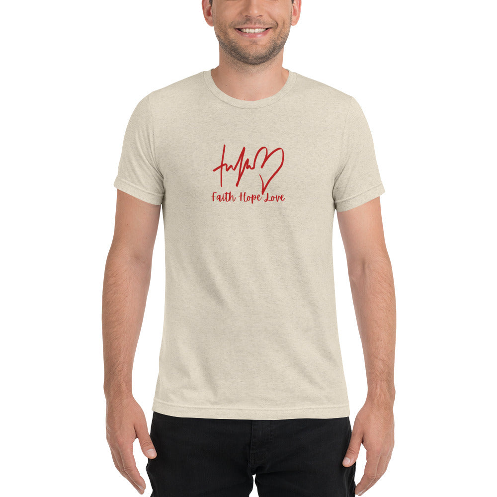 Faith Hope Love Short Sleeve T-Shirt