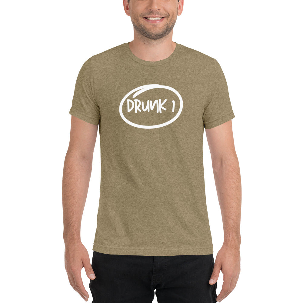 Drunk 1 Short Sleeve T-Shirt