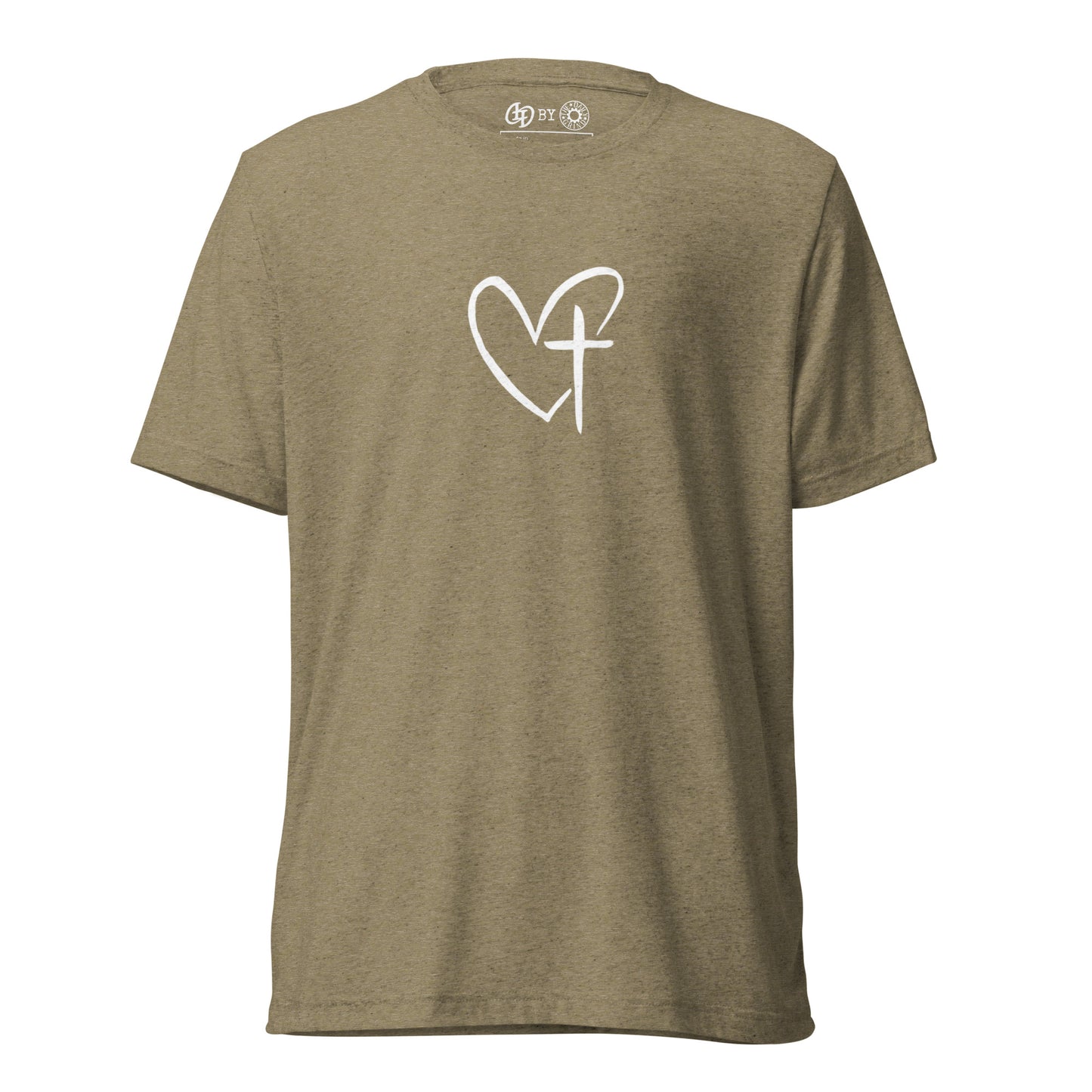 Heart w/ Cross Short Sleeve T-Shirt