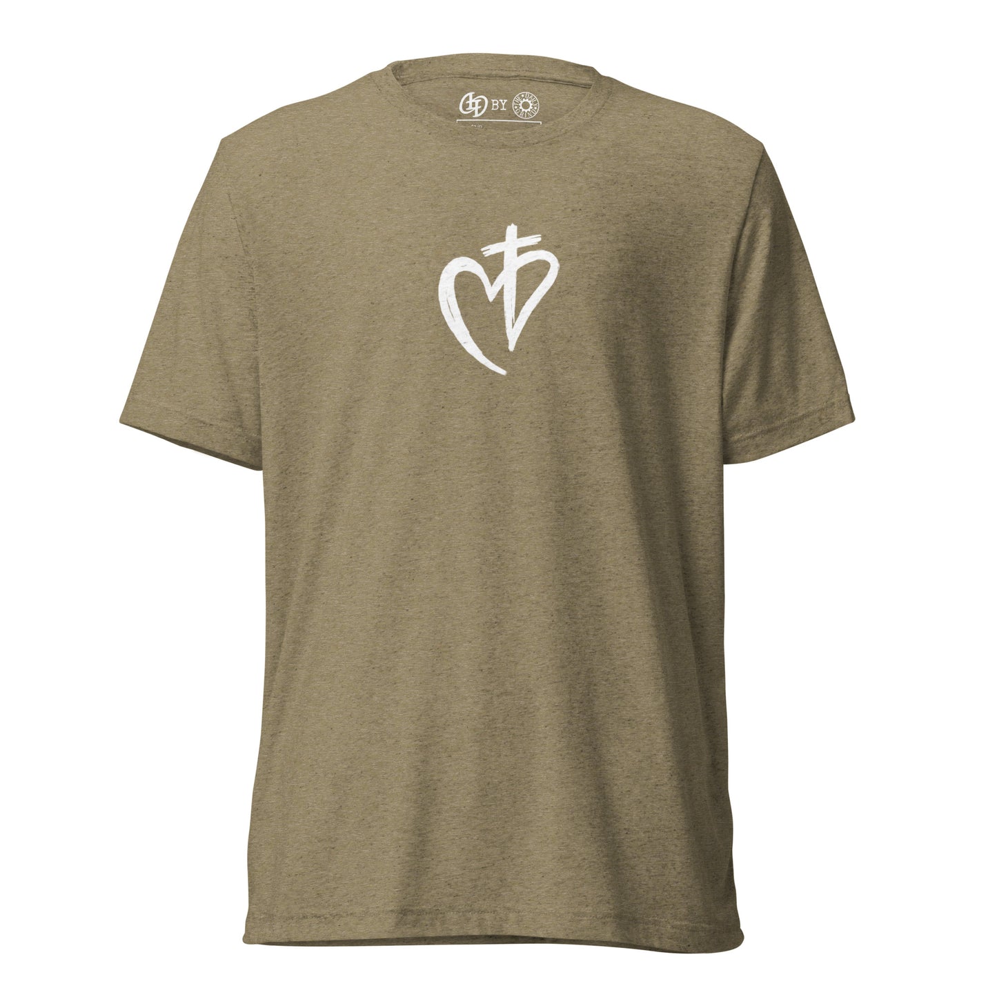 Heart with Cross Short Sleeve T-Shirt