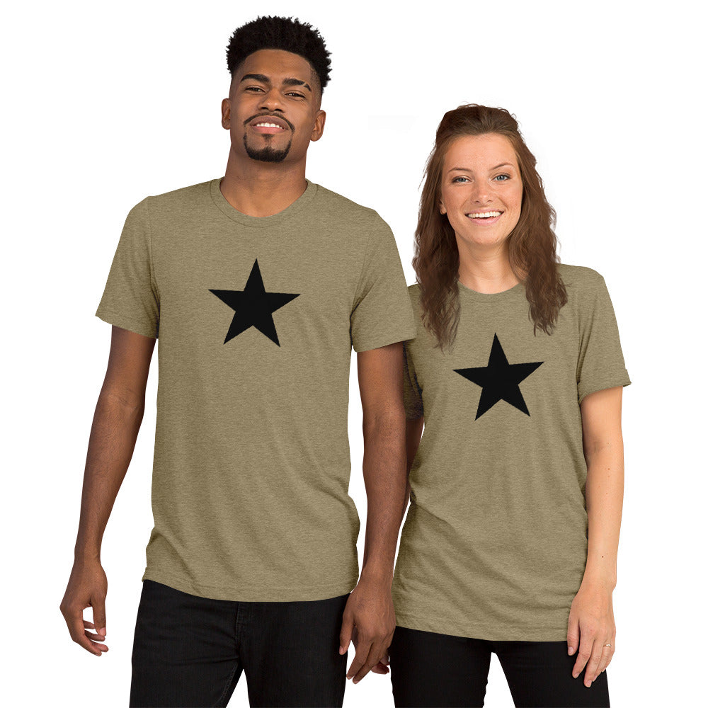 Black Star Short Sleeve T-Shirt