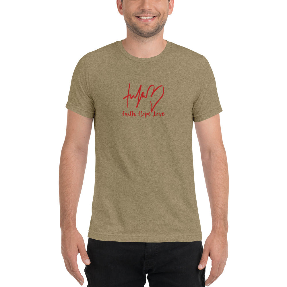 Faith Hope Love Short Sleeve T-Shirt