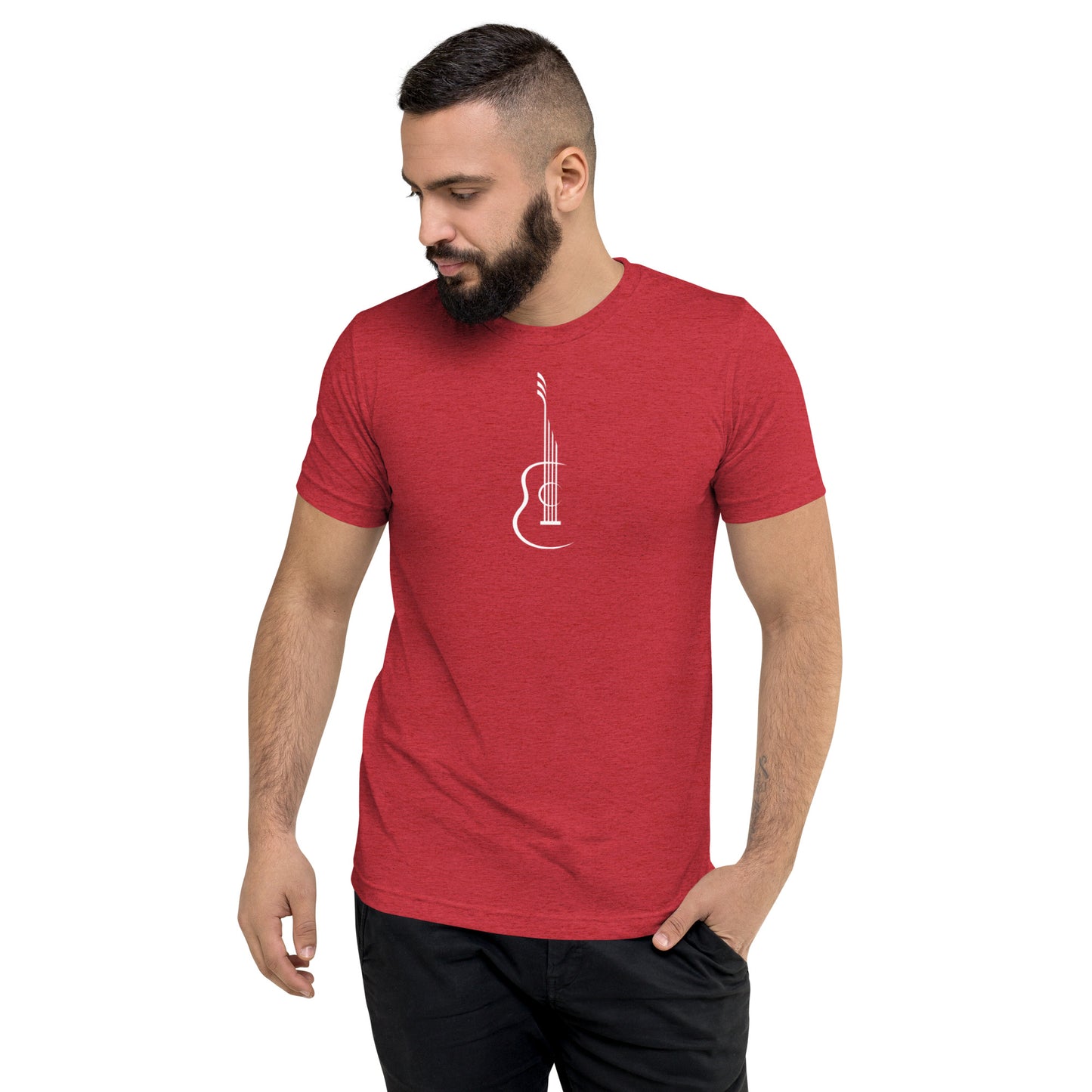 Guitar Music Note Short Sleeve T-Shirt