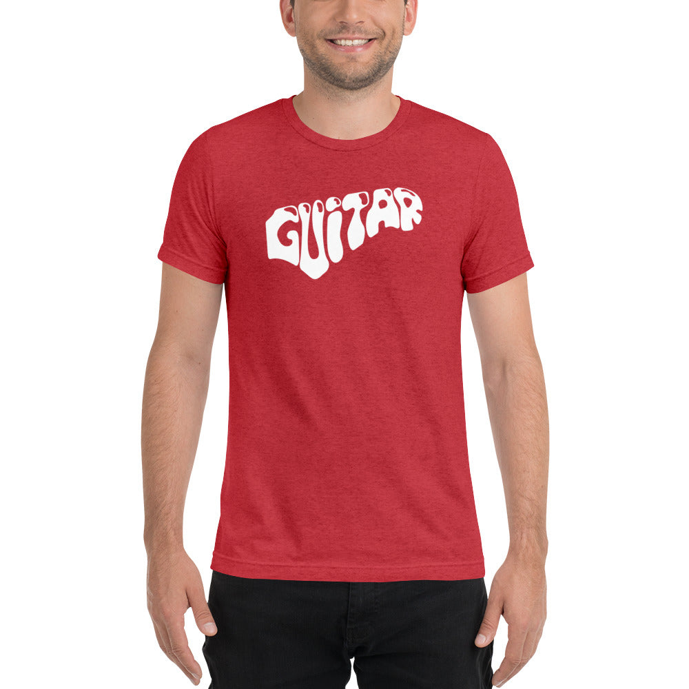 Guitar Word Short Sleeve T-Shirt