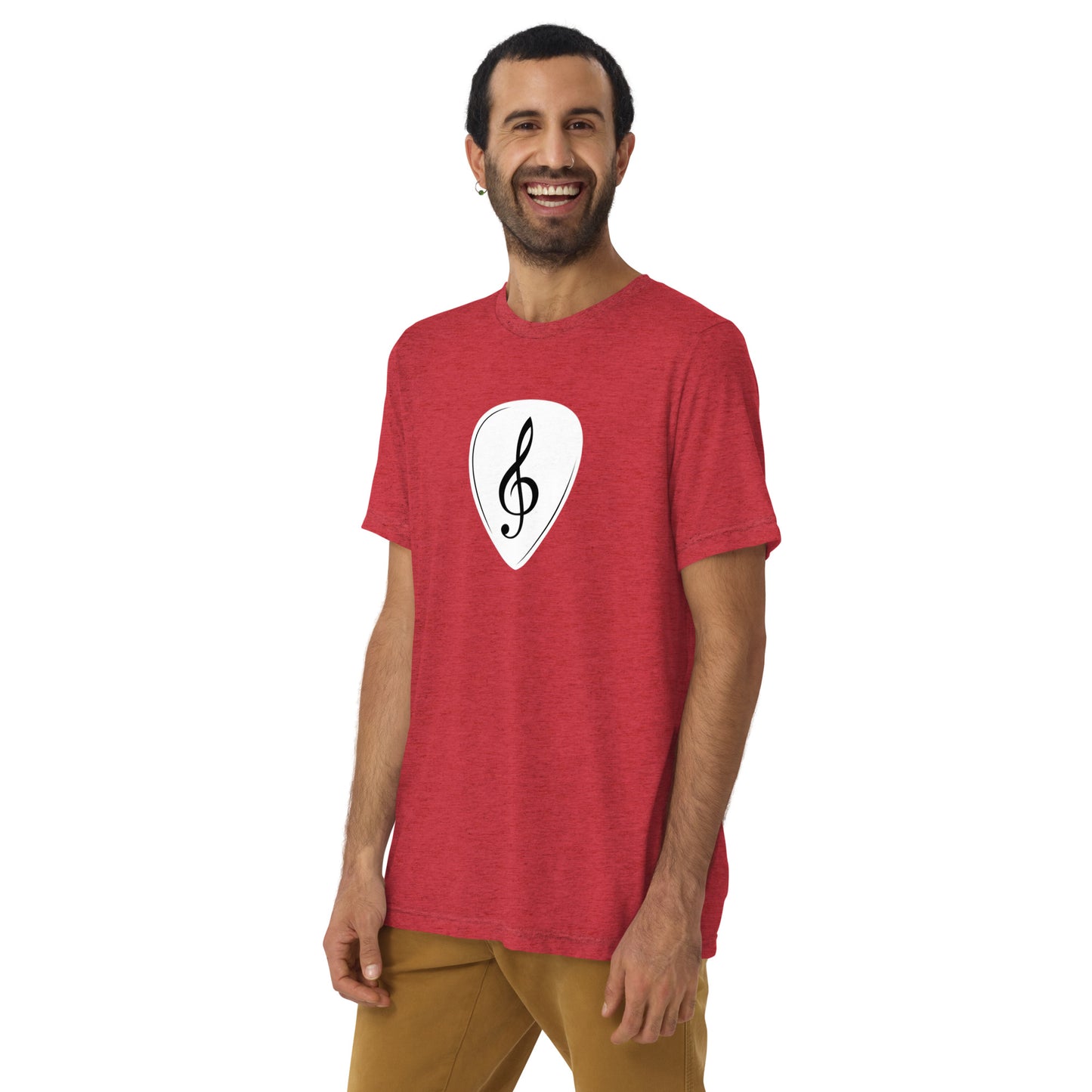 Guitar Pick Music Note Short Sleeve T-Shirt