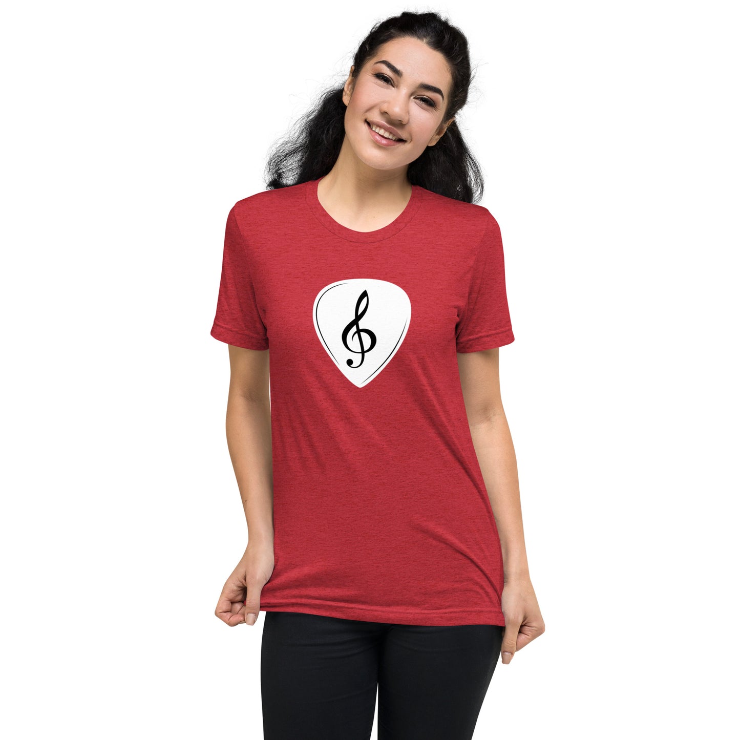 Guitar Pick Music Note Short Sleeve T-Shirt