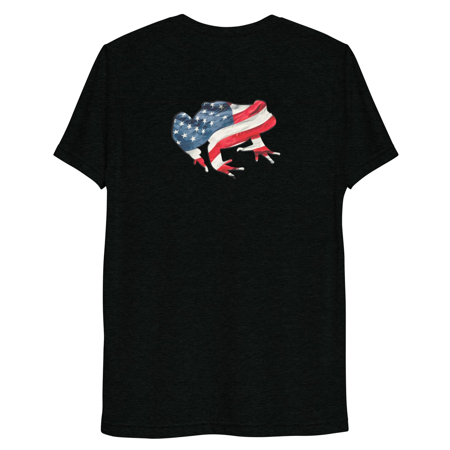 American Frog in Black Short Sleeve T-Shirt