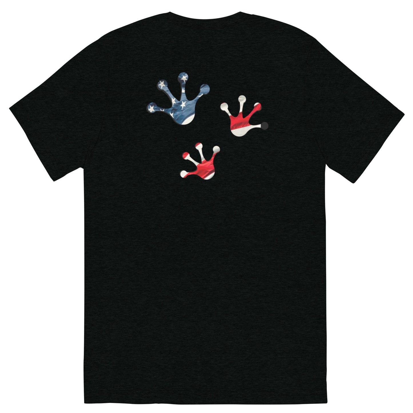 American Frog in Black Short Sleeve T-Shirt