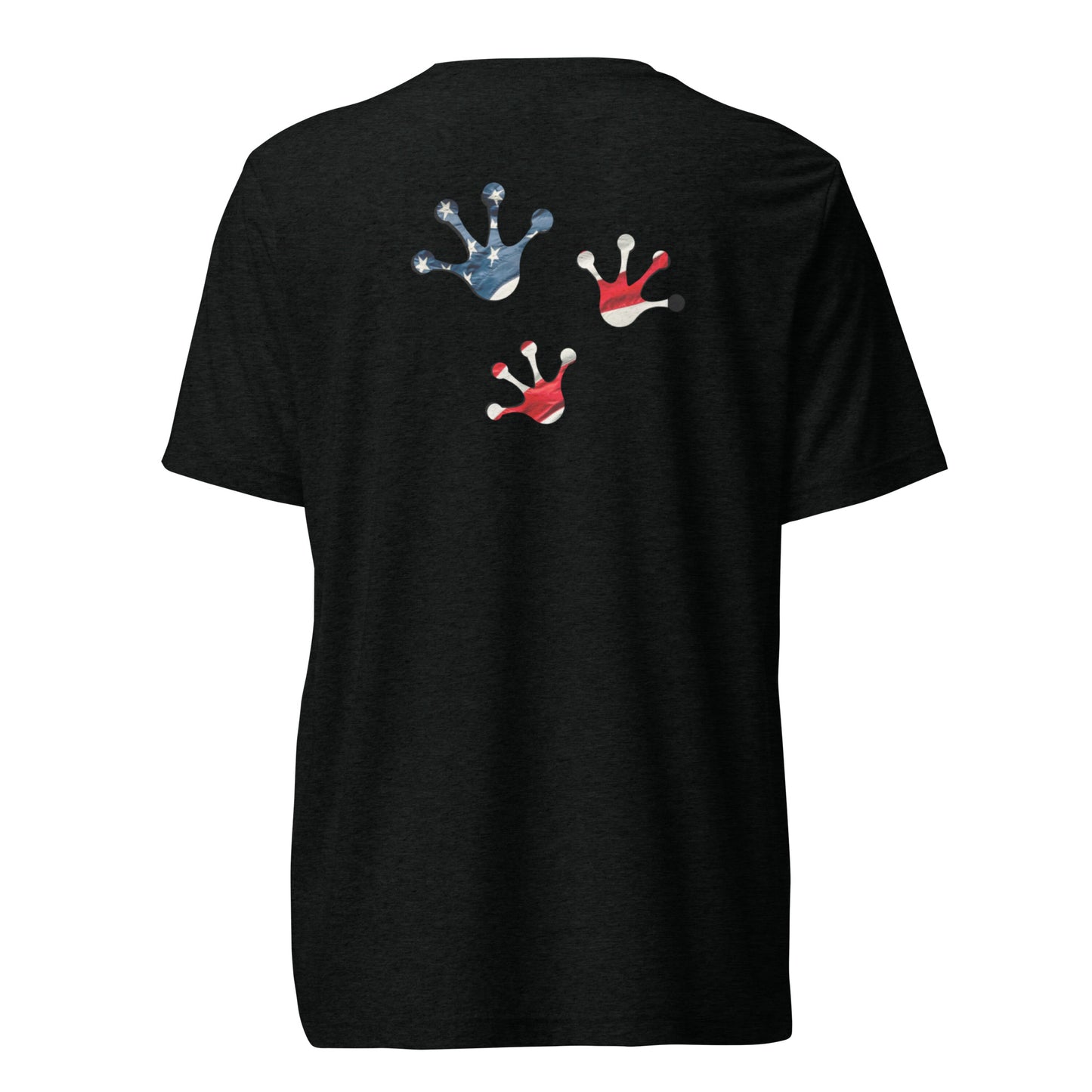 American Frog in Black Short Sleeve T-Shirt