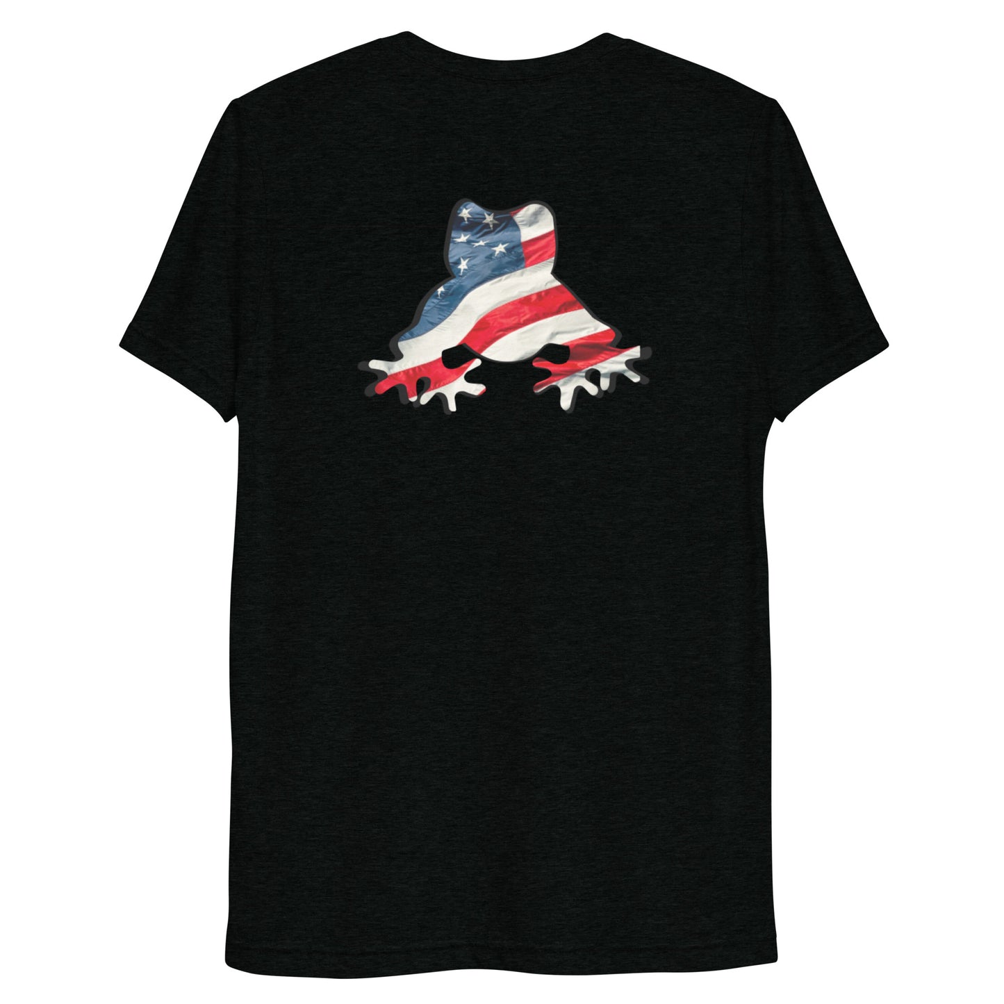 American Frog in Black Short Sleeve T-Shirt