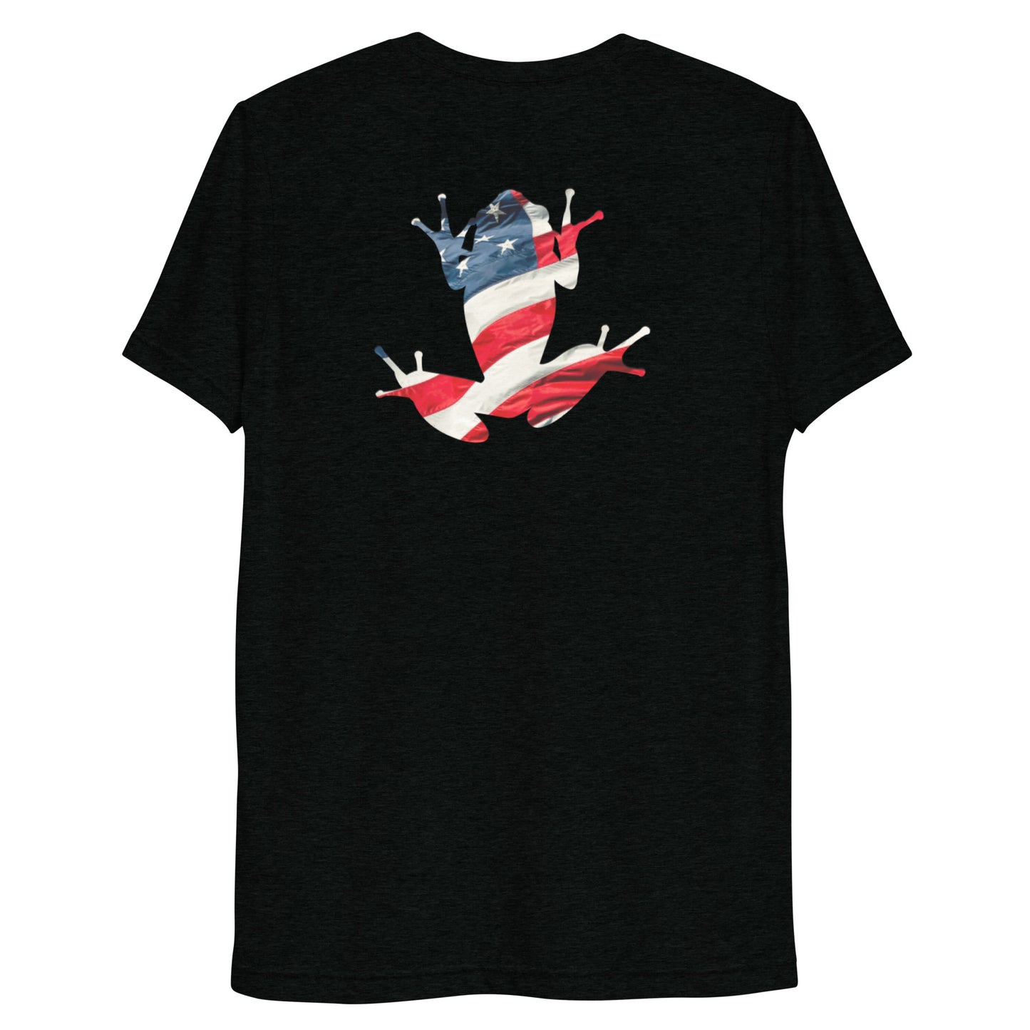 American Frog in Black Short Sleeve T-Shirt