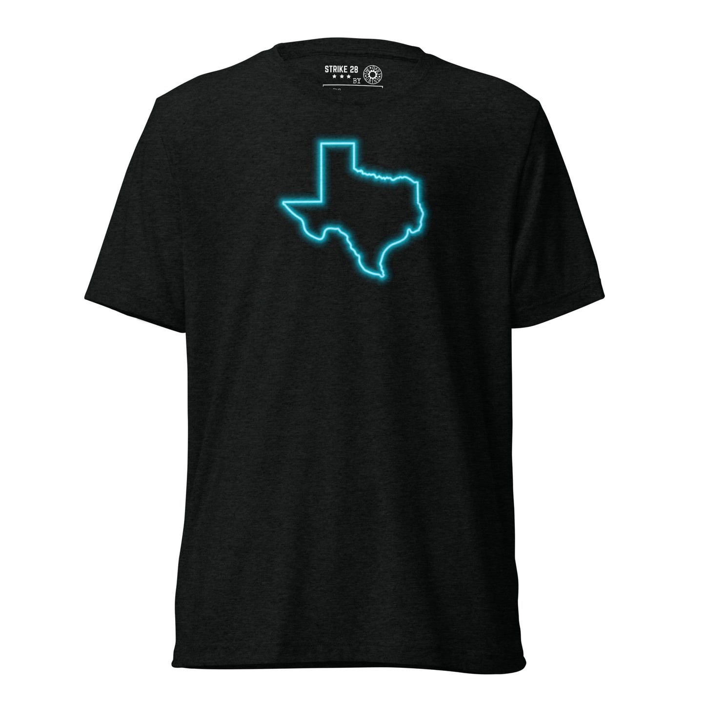 Neon Blue Texas Short Sleeve T-Shirt