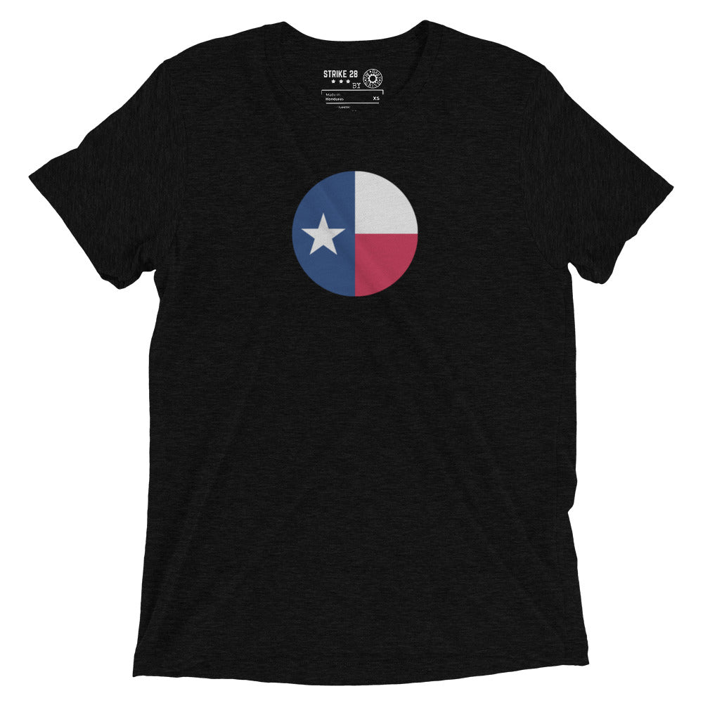 Circle Texas Flag Short Sleeve T-Shirt