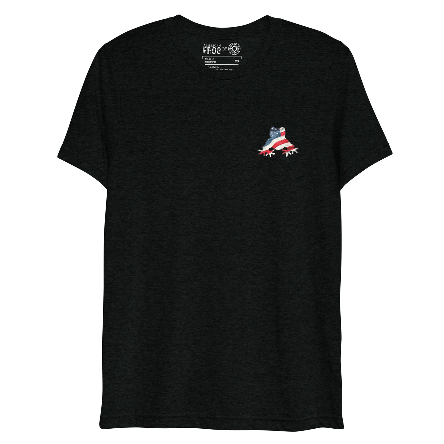 American Frog in Black Short Sleeve T-Shirt