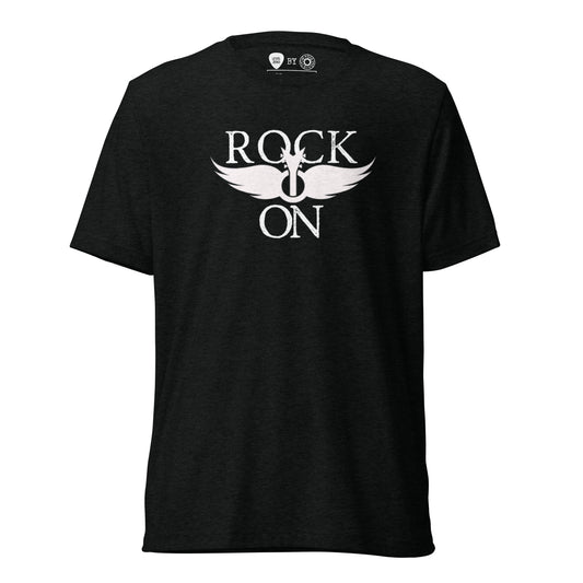 Rock On Guitar Wings Short Sleeve T-Shirt