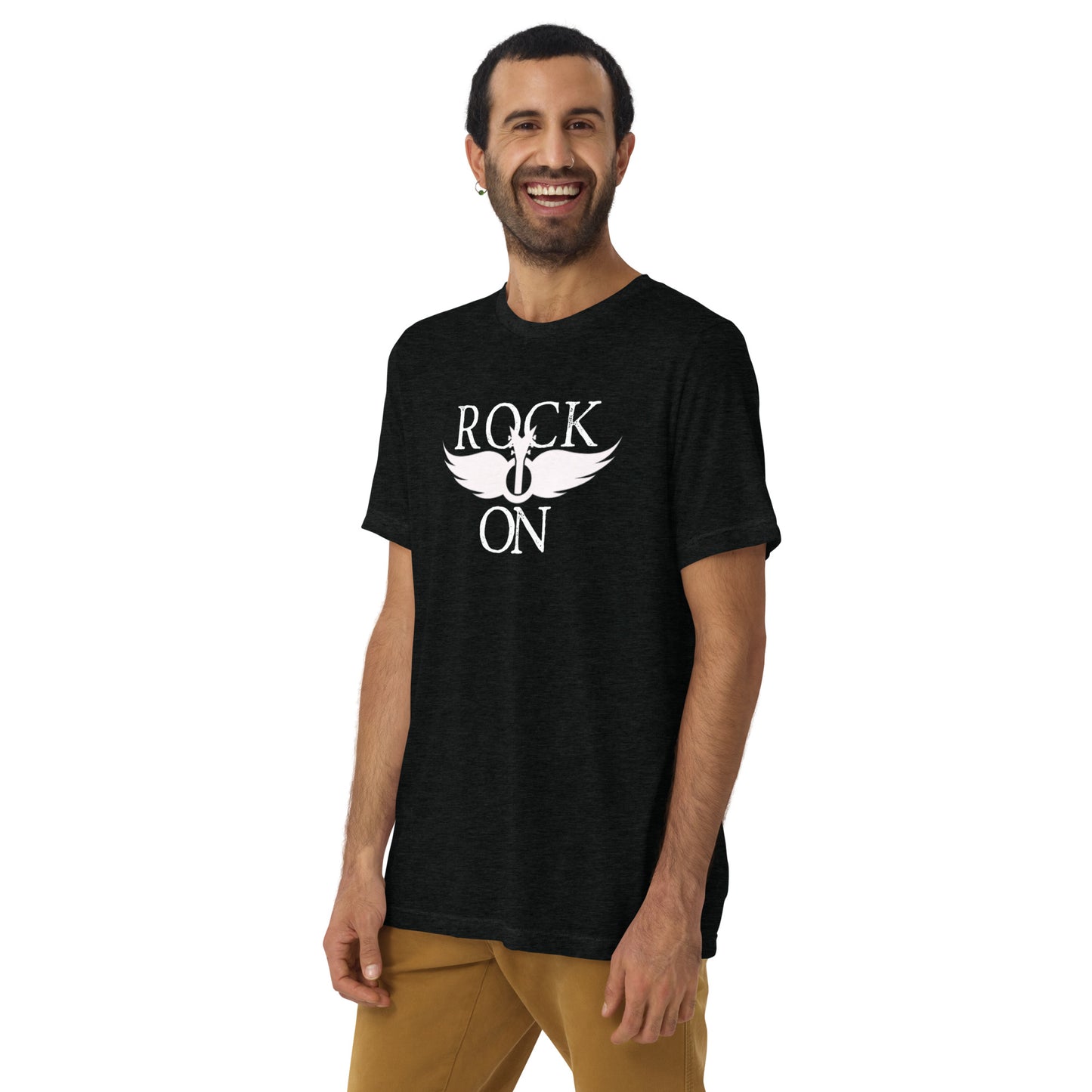 Rock On Guitar Wings Short Sleeve T-Shirt