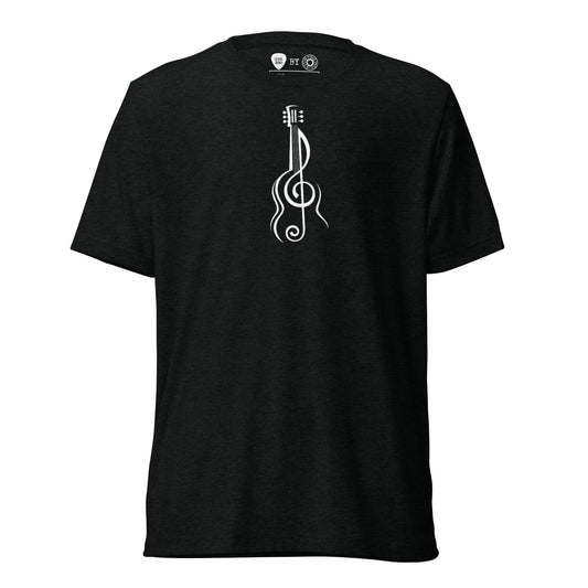 Music Note Guitar Short Sleeve T-Shirt