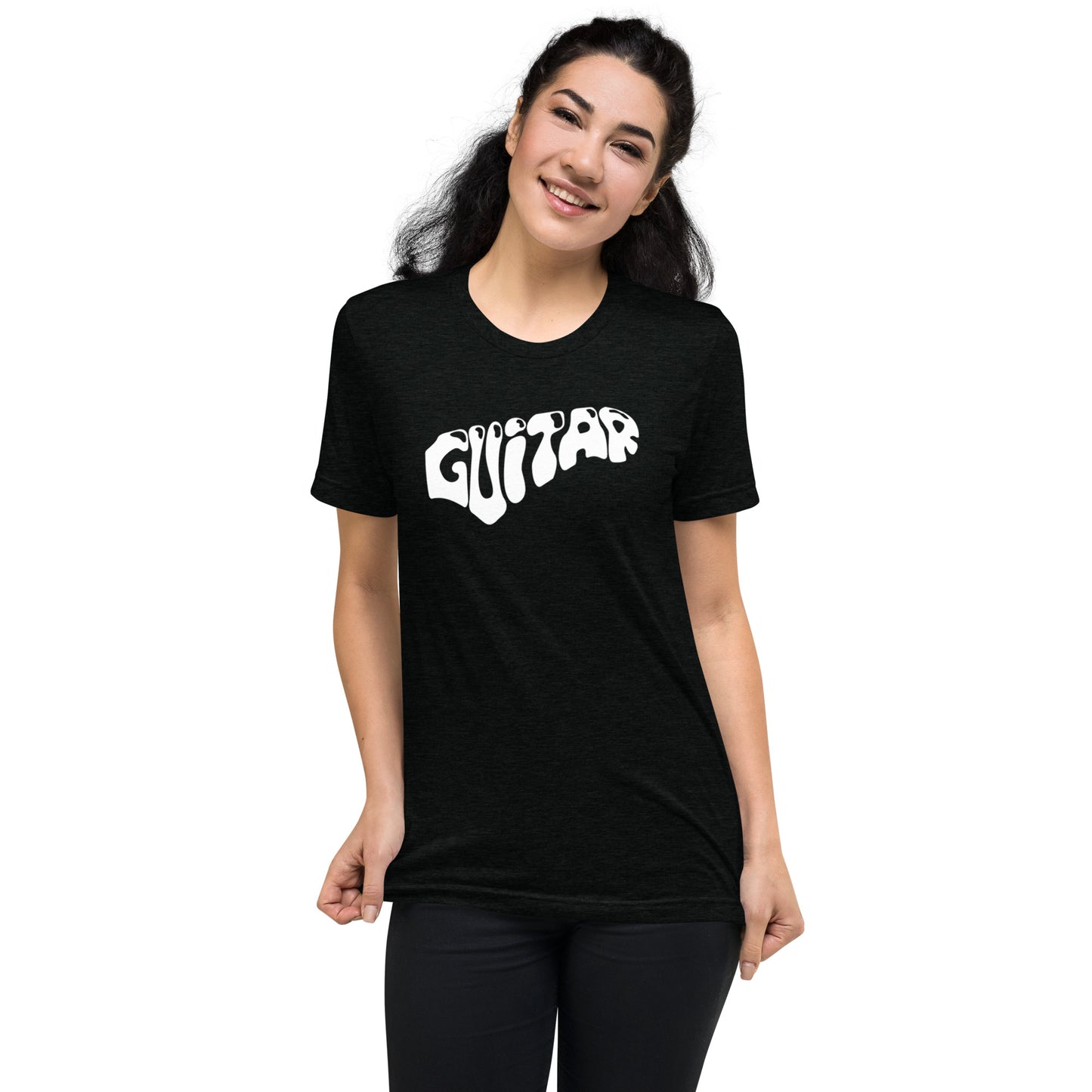 Guitar Word Short Sleeve T-Shirt